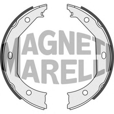 MAGNETI MARELLI 360219198332 -  Барабанные тормозные колодки
